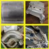 Exhaust Shield Auto Aluminum Material Wrap Insulation Car Exhaust Pipes Sheet Engine Insulation Lightweight Protection Wrap