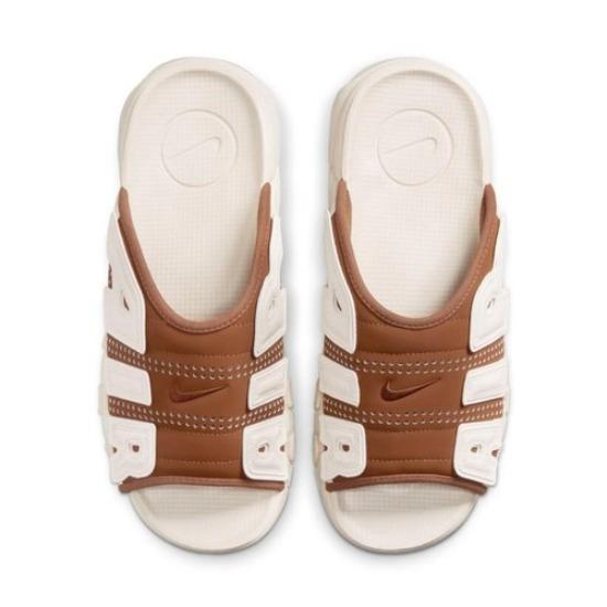 Nike Air More Uptempo Slide Sail Brown FQ8700-200/FQ8699-200 Men's Size