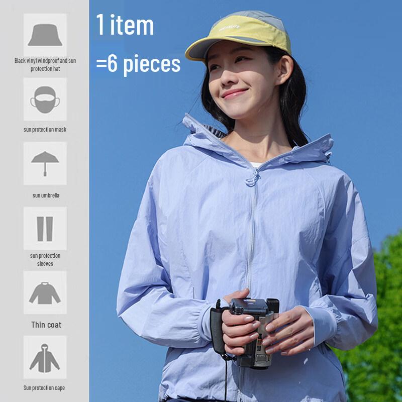 

MULINSEN Women s UPF50+ Sun Protection Jacket L