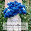 Country-style Rose Bouquet Blanket Valentine's Day Gift for Best Friends Knitted Hyacinth Wool Blanket