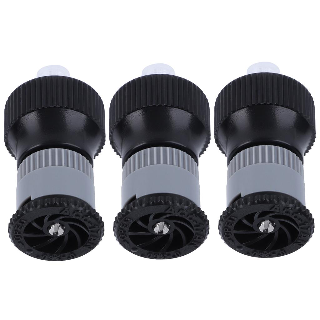 3pcs 360 Degrees  Rotating Buried Spray Nozzle G1 2 Female Thread Adjustable Watering Sprinkler for Lawn Yard Garden