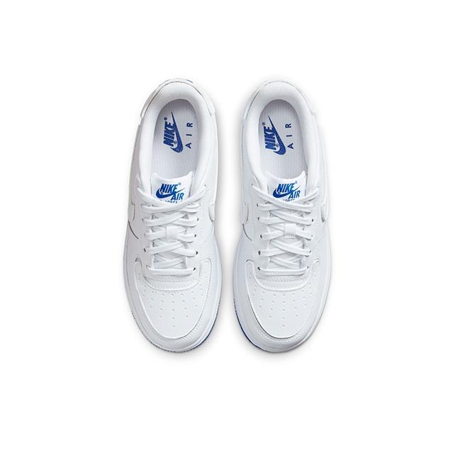 New Nike Air Force 1/1 White Royal Blue GS DB4545-105