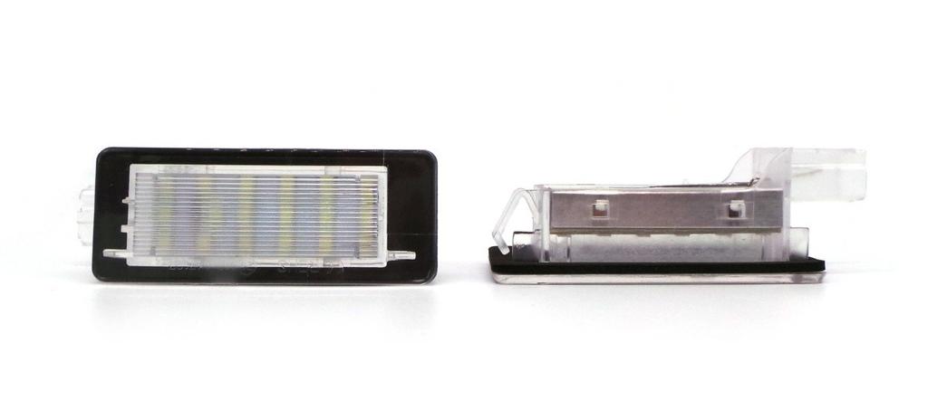 Lámparas de matrícula LED compatibles con Renault, Dacia, Off-Road, 2 uds