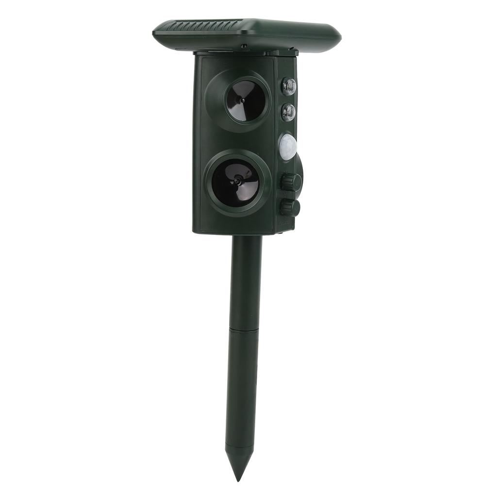 Outdoor Solar Animal Repellent Ultrasonic Vibration Smart Animal Snake Repellent