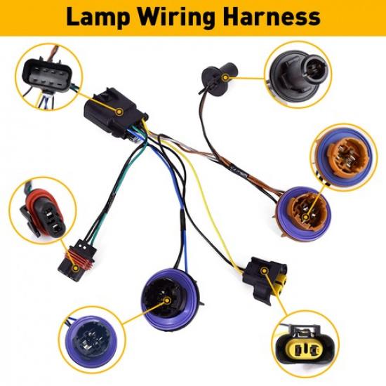 Headlamp Wiring Harness 15950809 Fits 2007-14 Chevrolet Suburban Avalanche Tahoe