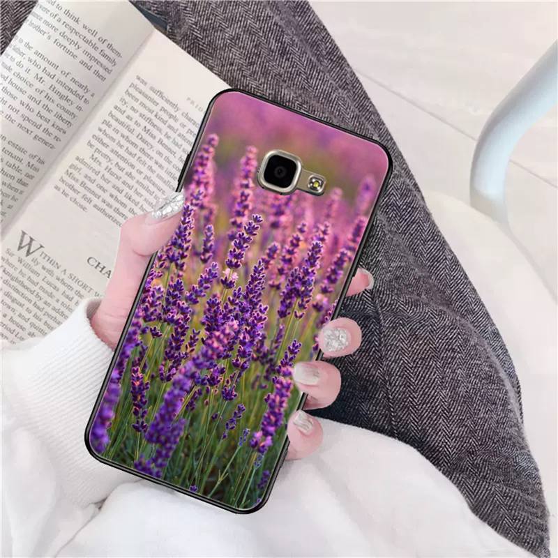 Lavender Purple flowers Phone Case for Samsung Galaxy A 51 30s a71 Soft Silicone Cover for A21s A70 10 A30