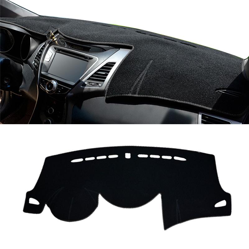 For Hyundai Elantra MD 2011 2012 2013 2014 2015 Car Dashboard Sun Shade Cover Mat Trument Desk Non-slip Pads Accessories