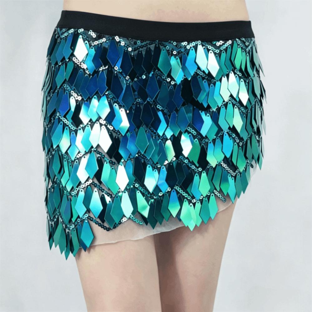 Lace-Up Design Belly Dance Skirt Wrap Style Performance Costume Skirt  Dance Performance