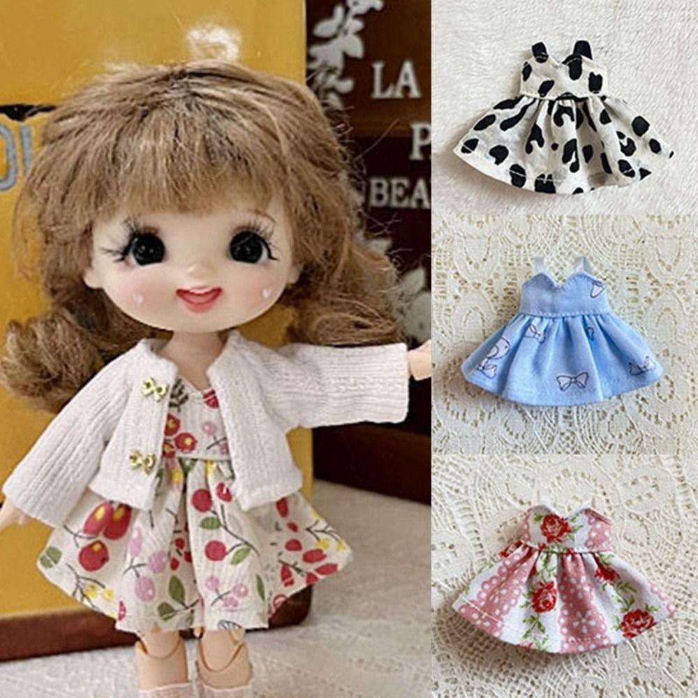 Handgefertigte Puppenoutfits Kleider Lotusblattärmel Weißer Cardigan 1/11 OB11 Puppen/1/12 BJD