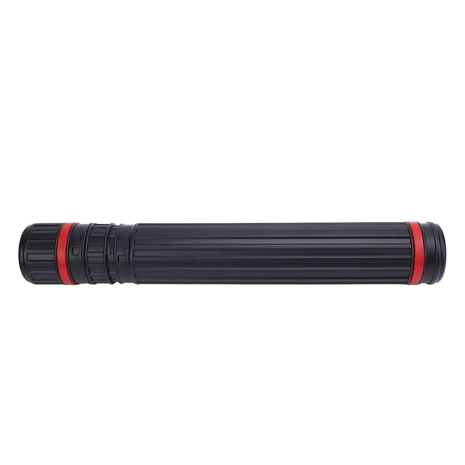 

Расширяемая почтовая туба для хранения постеров, черная телескопическая туба для черчения, художественный инструмент, маленькая