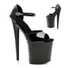 20Cm High-heeled Nightclub Sandals, Women's 10cm Water Table, Sandals with Straps At The Back