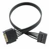 15Pin Male/Female SATA Power Cable Y-Splitter Design SSD Power Cable High Quality HDD Power Cable