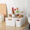 1PC Plastic Sundries Storage Box for Kitchen Bathroom Desktop Cosmetic Sorting Basket Cupboard Spice Drawer Stationery Organizer
