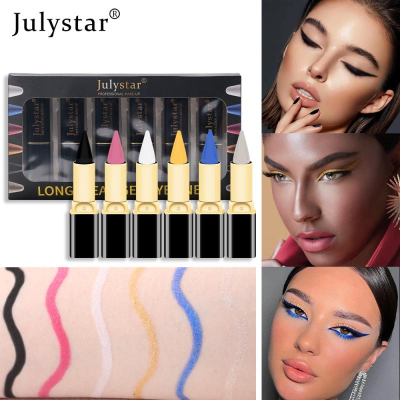 

Набор натуральных, стойких, водостойких, не растекающихся подводок для глаз июльстар.