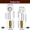 AEE2-24PCS Leather Suture Positioning Needle, Handmade DIY Leather Positioning Pins Leather Located Needles Tools