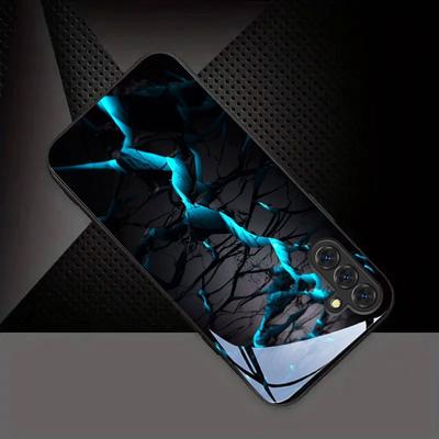 SimplicityTrend Prachtige luxe High-end Telefoonhoesje Glazen Telefoonhoesje voor Samsung Galaxy S26 S25 S24 S23 S22 S21 FE,Ultra,Plus