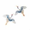 Large Crane Embroidered Appliqué Soaring Sewon Applique Artistic Design Chinese