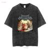 Rare Onchocerciasis The Rotted Plinth of Sachiel SK8 Black Men s T Shirt Size XL vintage Washed Casual streetwear Versatile