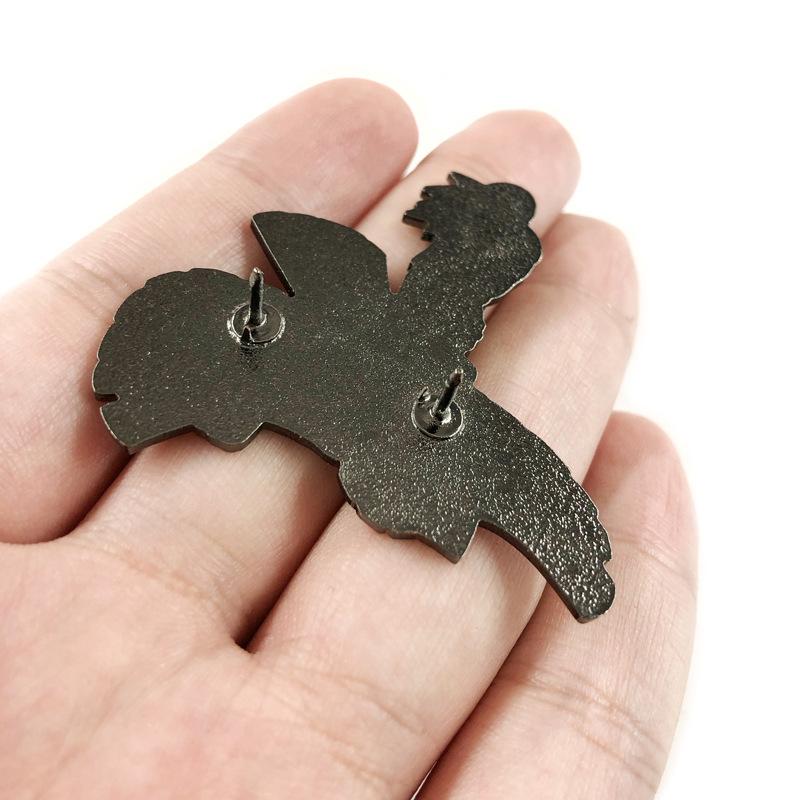 Anime Brosche Naruta Akatsuki Deidara Uchiha Itachi Brosche Cartoon Metall Abzeichen Tasche Dekoration