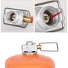 Camping Gas Saver Plus Gas Converter Shifter Refill Flat Tank Conversion Adapter Camping Gas Adapter Valve,Gold