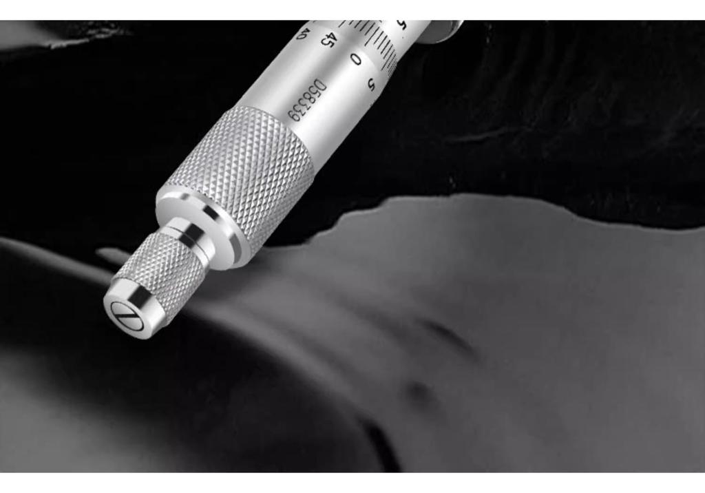 High-Precision Digital Micrometer: 0.001mm Thickness Gauge & Caliper