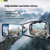 Car Extension Rear View Mirror Trailer Towing Mirror Clip-on Adjustable Towing Truck SUV Extension Dual Side View Wing Mirror