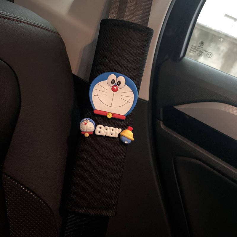 Cute Cartoon Car Seat Belt Shoulder Pad Cover For Summer Long-lasting Four Seasons Female