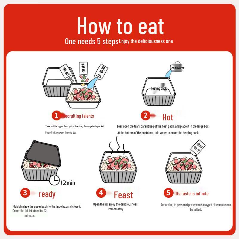 Mo Xiaoxian Self-Heating Beef Claypot Rice 3-Pack