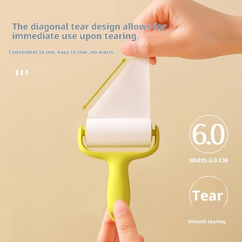 Mini Reusable Adhesive Clothing Cotton Velvet Furniture Hair Removal For Cats/Dogs Cleaning Adhesive Roller Pet Hair Remover