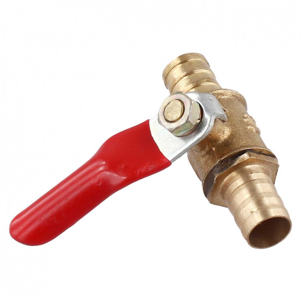 Ball Valve 6/8/10/12mm 6/8/10/12mm Ball Valve High Quality Hose Barb Brass