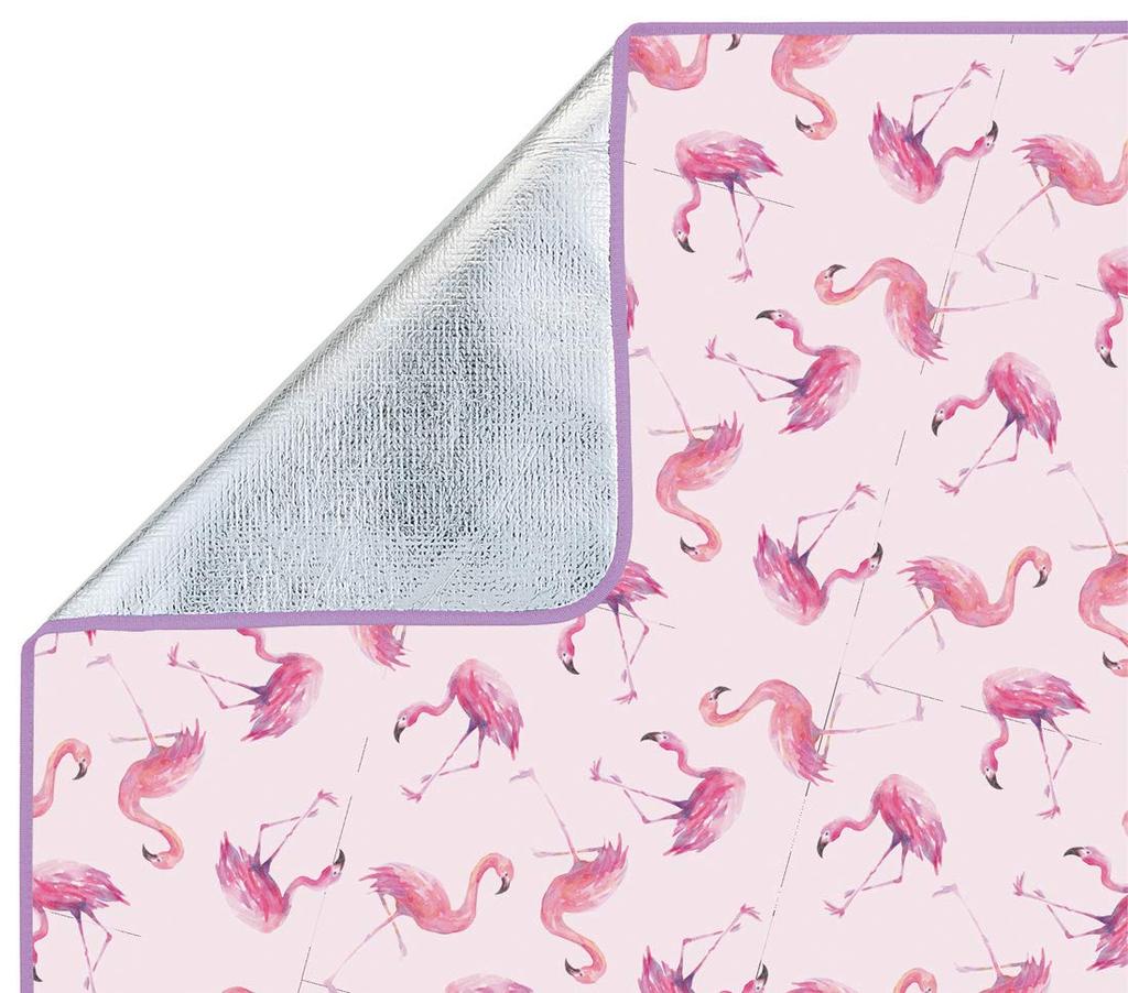 Skater Soft Picnic Sheet M 90 x 141 cm Flamingo SVS15