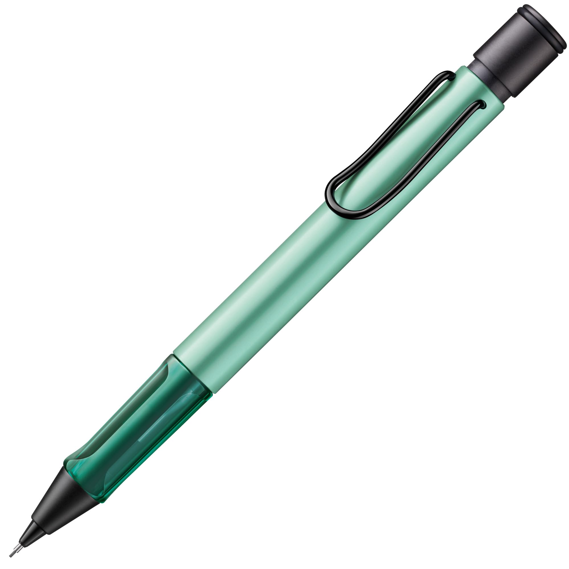 

LAMY mint Clear mechanical pencil with ergonomic grip and lightweight aluminum body Includes LAMY M 41 fine tip refill and eraser tip AL-star - - мятный