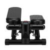 Hydraulic Fitness Stepper Quiet Three Level Adjustment Stair Step Workout Machine with Bands LED Screen for Home
