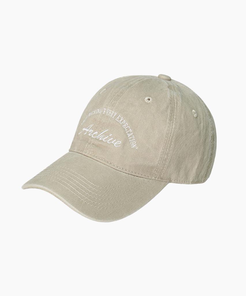 KKEEE Archive Basic Washed Ball Cap [Black]