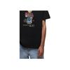 Polo Ralph Lauren Bear Letter Print Crew Neck Short Sleeve T-Shirt Men Tops Black 710854497-027