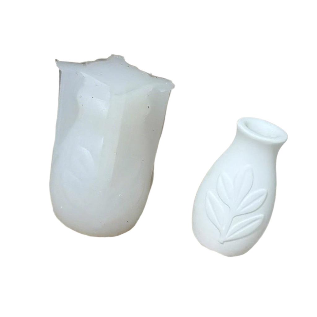 Heat Resistant Silicone Mold For Resin Plaster Clay Miniature Vase Diffuser Bottle Making Creative Crafts Project