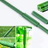 12 PIEZAS 11 mm / 16 mm Conector para Tutor de Planta Plástico Junta para Tutor de Jardín Marco de Celosía de Jardín