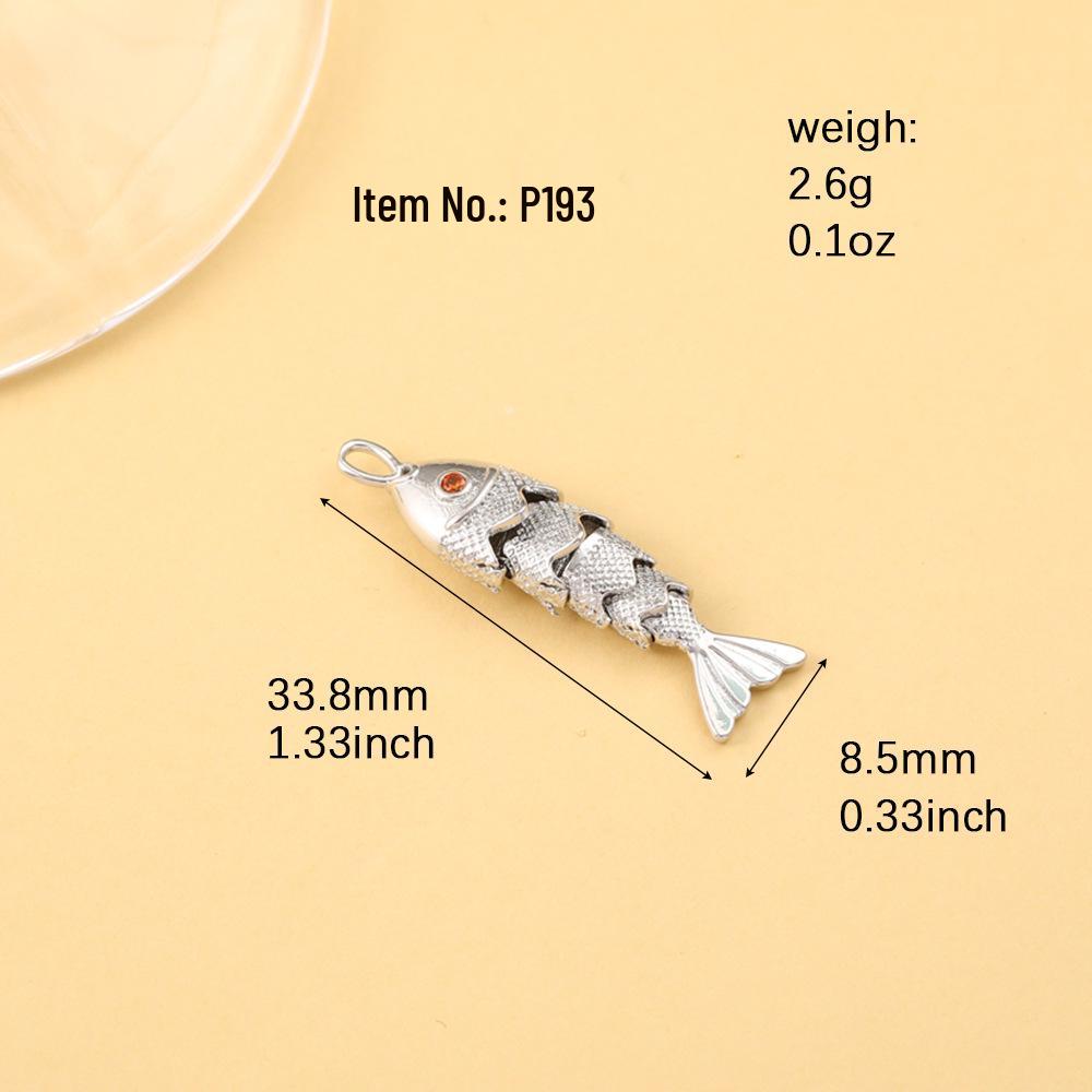 Eleganter vergoldeter Koi-Fisch Anhänger mit Strasssteinen