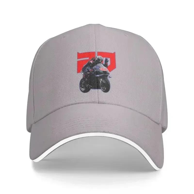 Personalized 20 Fabio Quartararo Baseball Cap for Men Women Breathable Motorcycle Rider Racing Dad Hat Streetwear