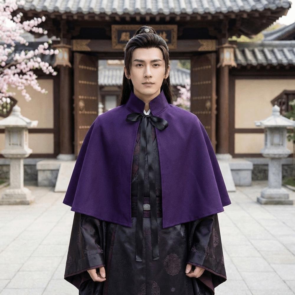 Fantasy Halloween Cloak Retro Cosplay Costume Multi-functional Renaissance Costume Stage Costume
