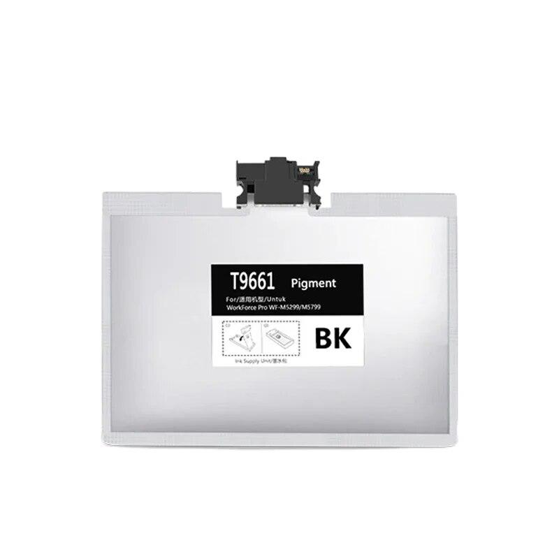 T9651 T9661 Tintenpatrone mit Pigmenttinte für Epson WorkForce Pro WF-M5299DW M5298DW M5298DW WF-M5799DWF WF-M5799DWF Patrone