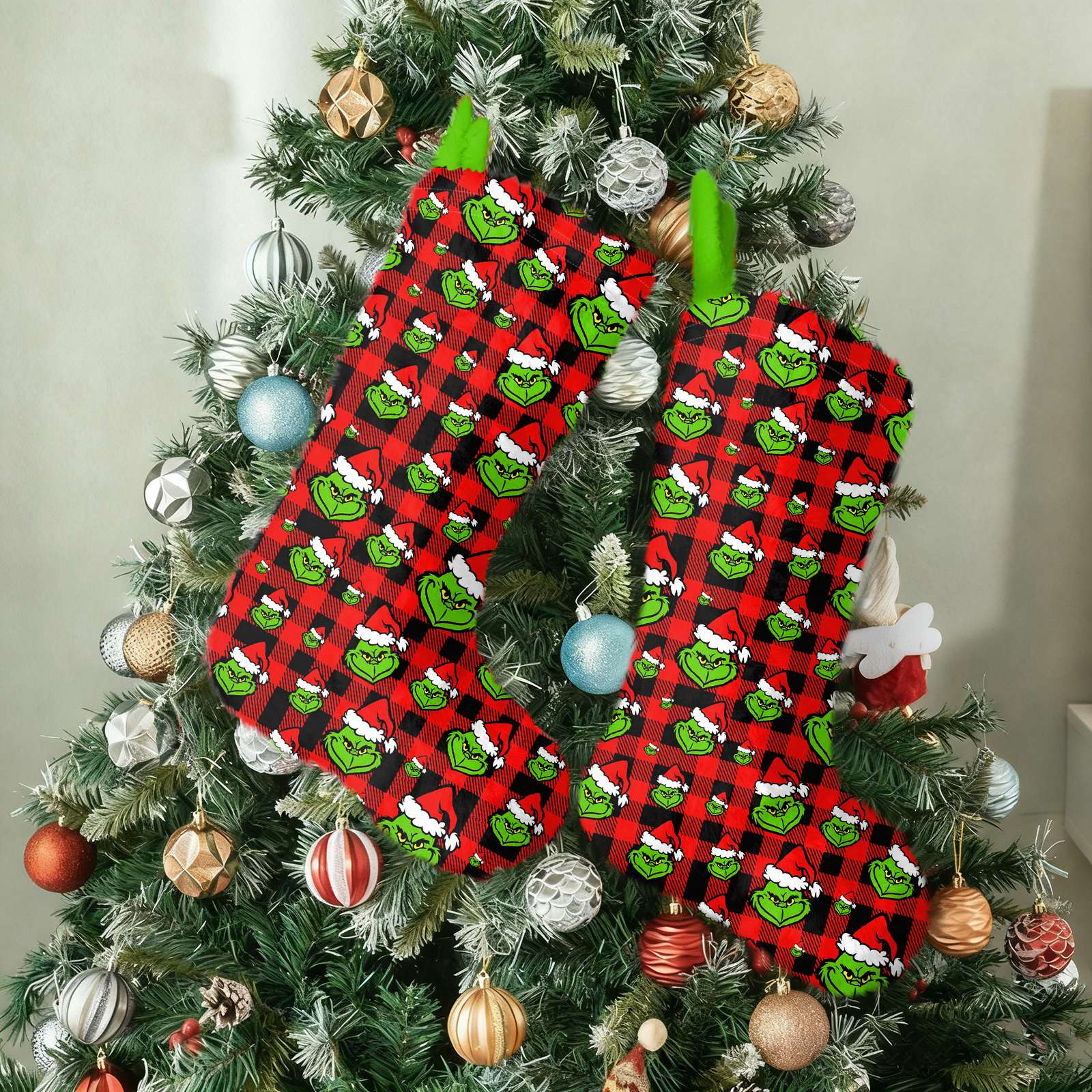 

Christmas Stocking Ornaments Christmas Tree Decoration Pendants One Size