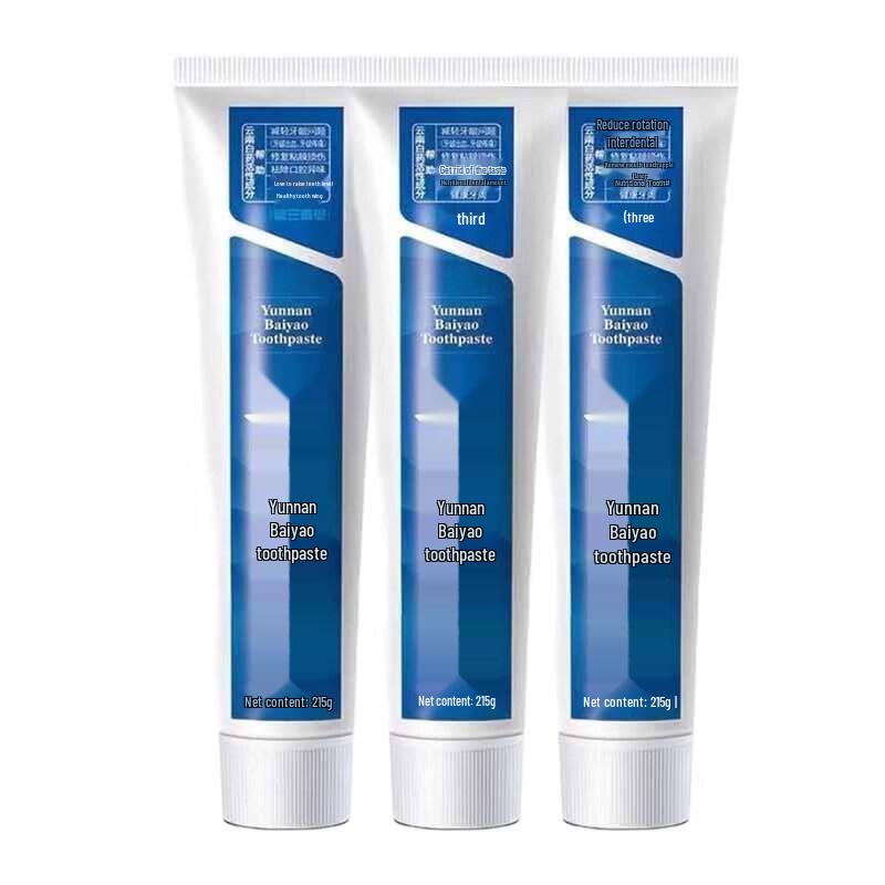 Yunnan Baiyao Spearmint Toothpaste 3-Pack