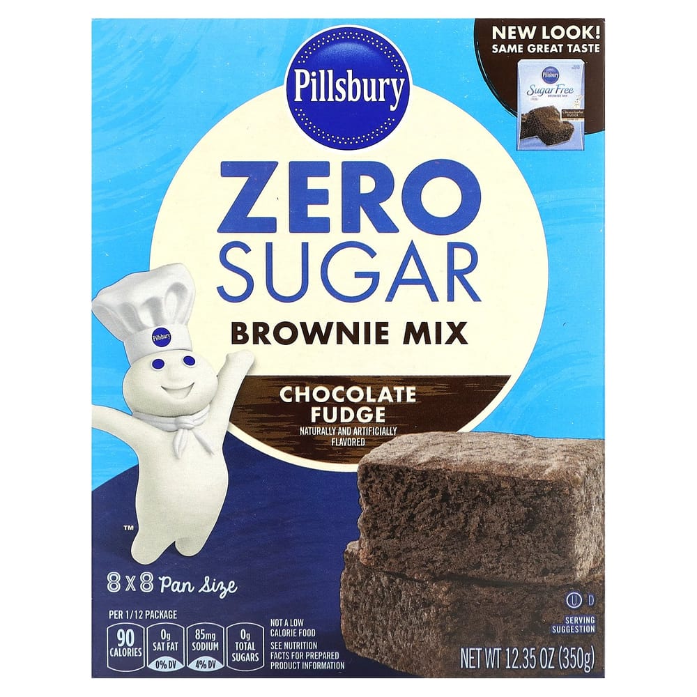 iHerb Sugar-Free Brownie Mix Chocolate Fudge 350g (12.35oz)