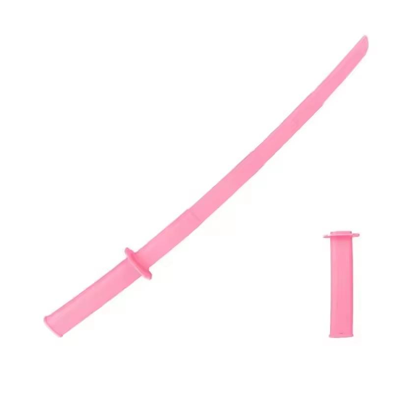 Knife Pink Black Gravity Retractable Toy Katana Sword Decompression Toy Cosplay Props Birthday Gift for Friend