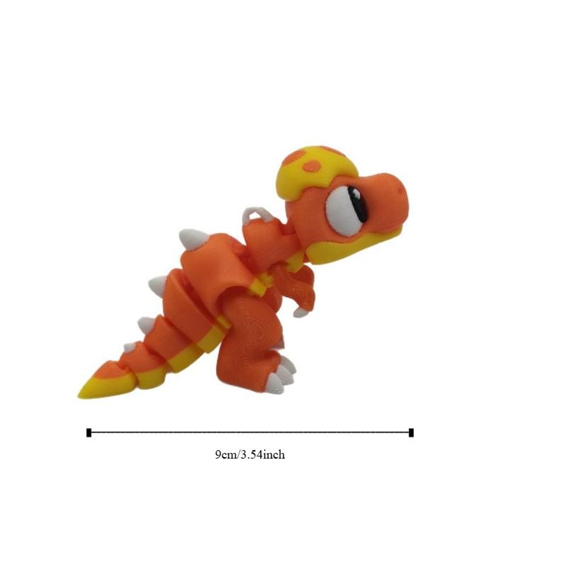 Movable Joints 3D Rotatable Articulated Dragon Realistic 3D Articulated Dragon Toys  Fish Tank