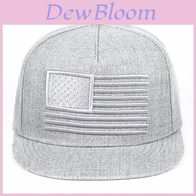 American Flag Embroidered Baseball Cap With Adjustable Fit For Streetwear And Hip Hop Style