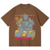 T-shirt Unisex in Cotone Pesante 230 g/m² 100% Cotone con Stampa Fullmetal Alchemist V4 Alphonse