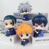 Hot Jujutsu Kaisen Anime Figures Q Version Satoru Gojo Figure Geto Gojo Action Figure Look Up Pvc Collection Model Toys Fans Gif