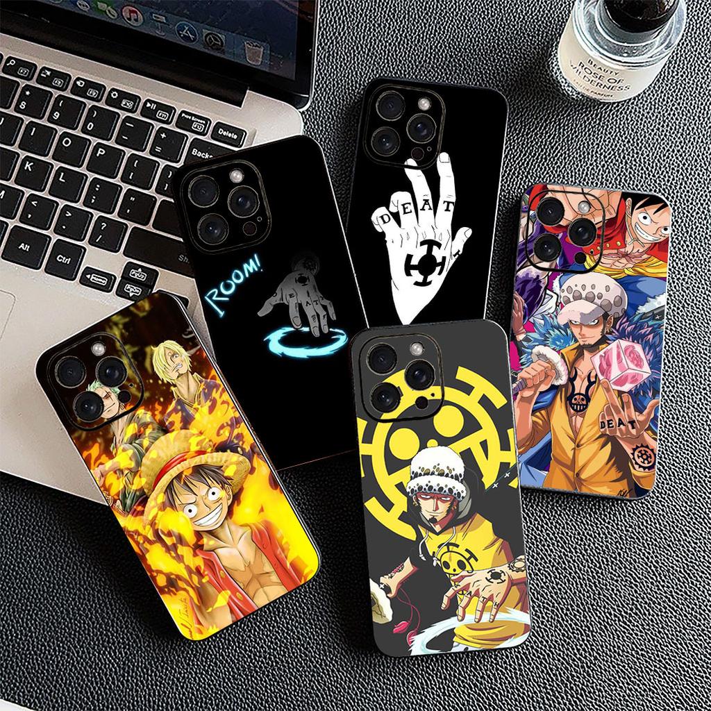 Cover for Motorola Moto G86 G57 E14 E15 G14 G34 G67 G84 G24 A54 G15 Power E22 Phone Case Trafalgar Law One Luffys P-Pieces